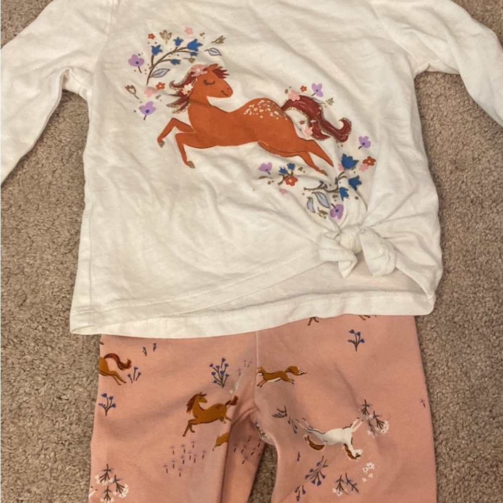 Pony, not shirt outfit